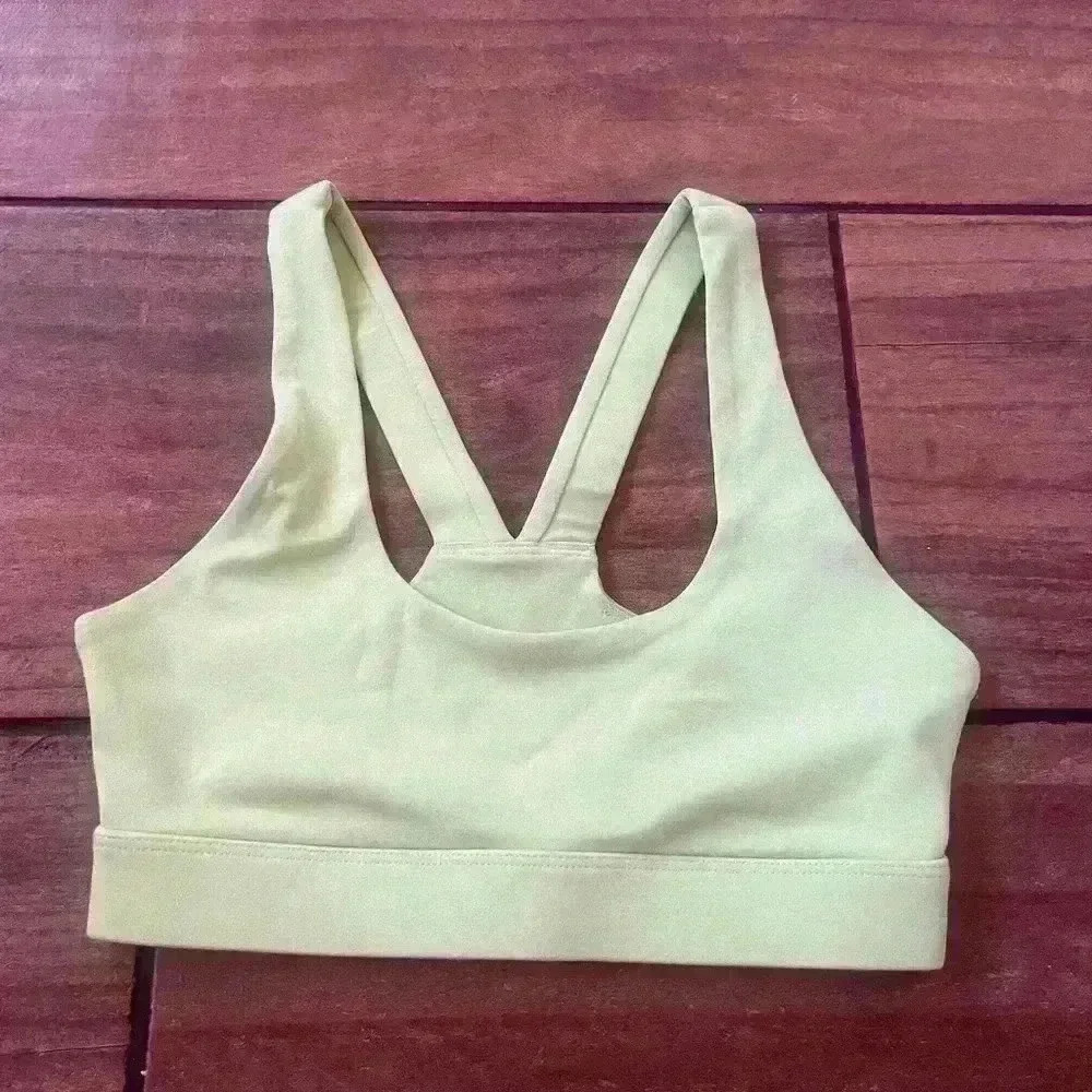 Girlfriend collective Ella bra lime xsmall - Picture 2 of 5